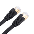 Factory price 32awg rj45 cat6a flat patch cable